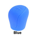 Protect Your Gear Shift Knob with Silicone Cover Easy to Install Long Service Life Suitable for Various Car Models Quake Blue