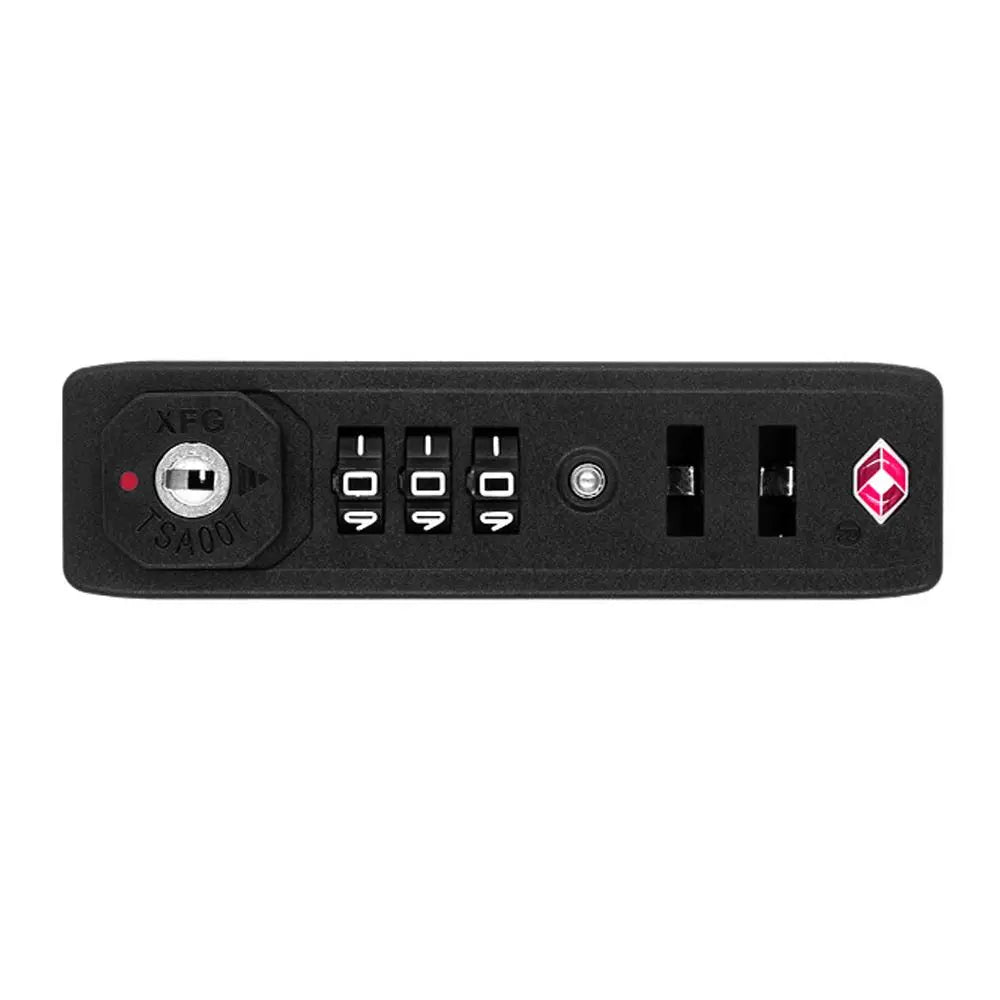 Portable Protection Security Anti-theft Weatherproof 3 Digit Combination Lock TSA Customs Lock TSA007 Safely Code Lock Quake Black