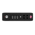 Portable Protection Security Anti-theft Weatherproof 3 Digit Combination Lock TSA Customs Lock TSA007 Safely Code Lock Quake Black