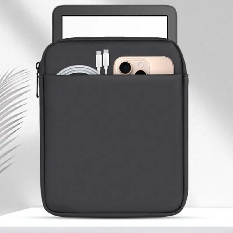 7.9 In E-Reader Sleeve with Soft Padding, Two Storage Sections and Easy Carry for School, Office, Travel and Daily Use K1KF Quake