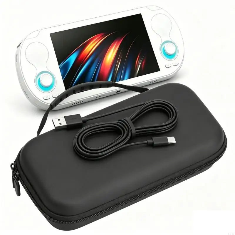Shell Bag With Handle & Pocket Handheld Console Carrying Case Scratchproof Shockproof Storage Box for RG K1KF Quake CN