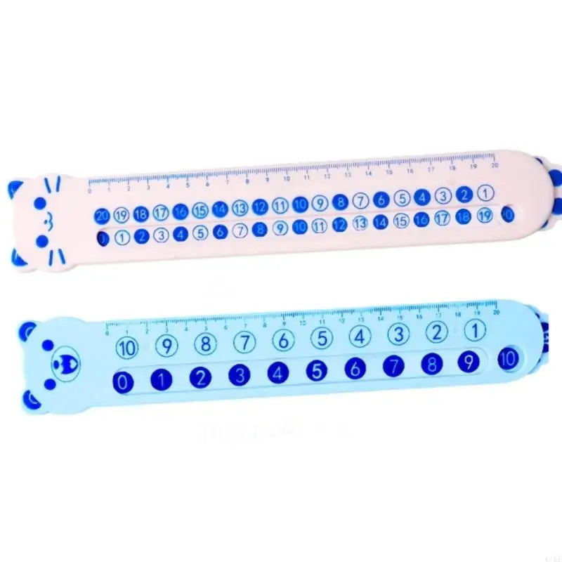 Interactive Math Measurement Ruler Double Sided Addition and Subtraction Decomposition Ruler For Children Kindergarten K1KF Quake