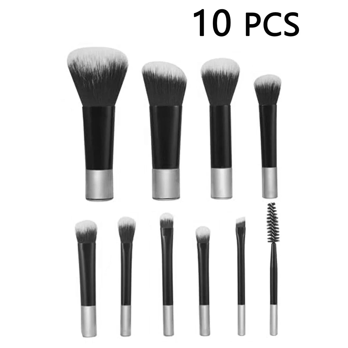 10 Pcs Mini Makeup Brush Set Travel Makeup Brushes Quake 10 PCS