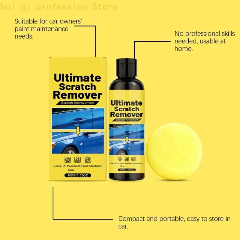 Car Scratch Removers Repair With Polishing Sponge Removes Light Scratches From Vehicle Paint For DIY Detailing H8WE Quake