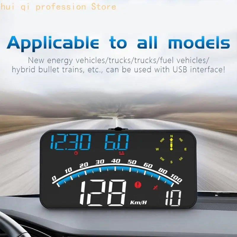 Digital Driving Data Display for Quake