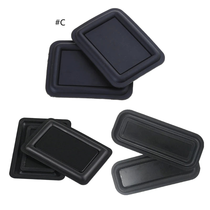 Square Bass Radiator Speaker Bass Radiator Passive Speaker Woofer for Car Home Home Passive Bass Woofer Diaphragm Plate K1KF Quake
