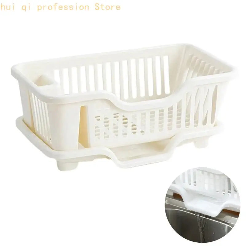 Multifunction Car Sink Organiser Bowls Rack with Separate Compartments for Utensils H8WE Quake