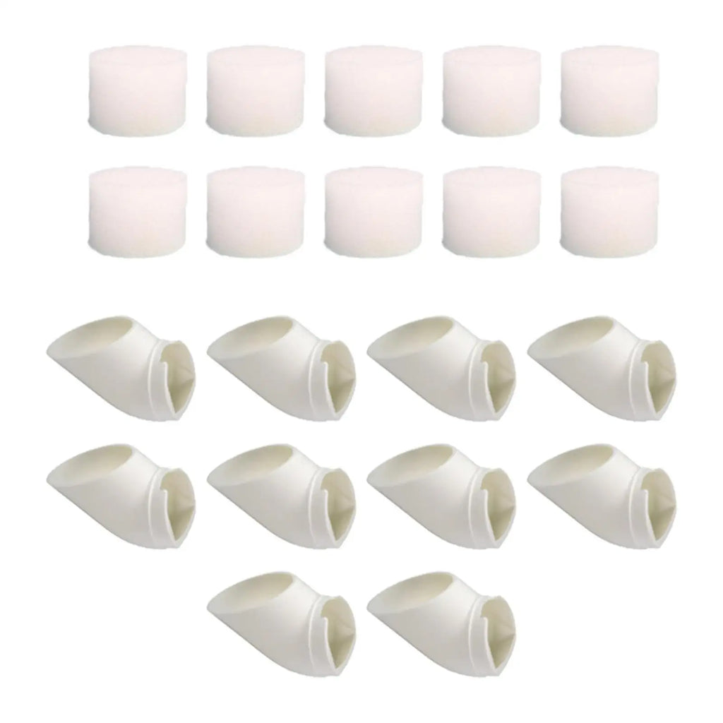 Hydroponic Tower Colonization Cups Reusable PP Plastic Plant Grow Pot for Home Vertical Garden Quake