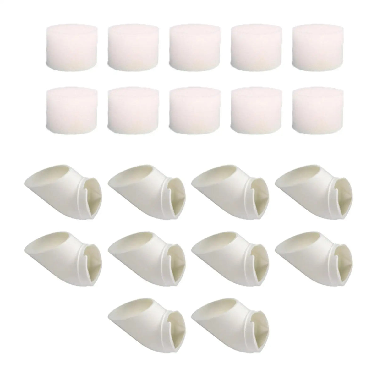 Hydroponic Tower Colonization Cups Reusable PP Plastic Plant Grow Pot for Home Vertical Garden Quake