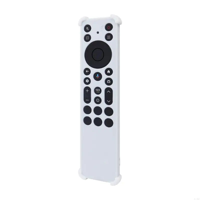 Flexible Silicone Protective Cover for RC923A/RC813A Remote Control AntiDrop Dustproof K1KF Quake White CN