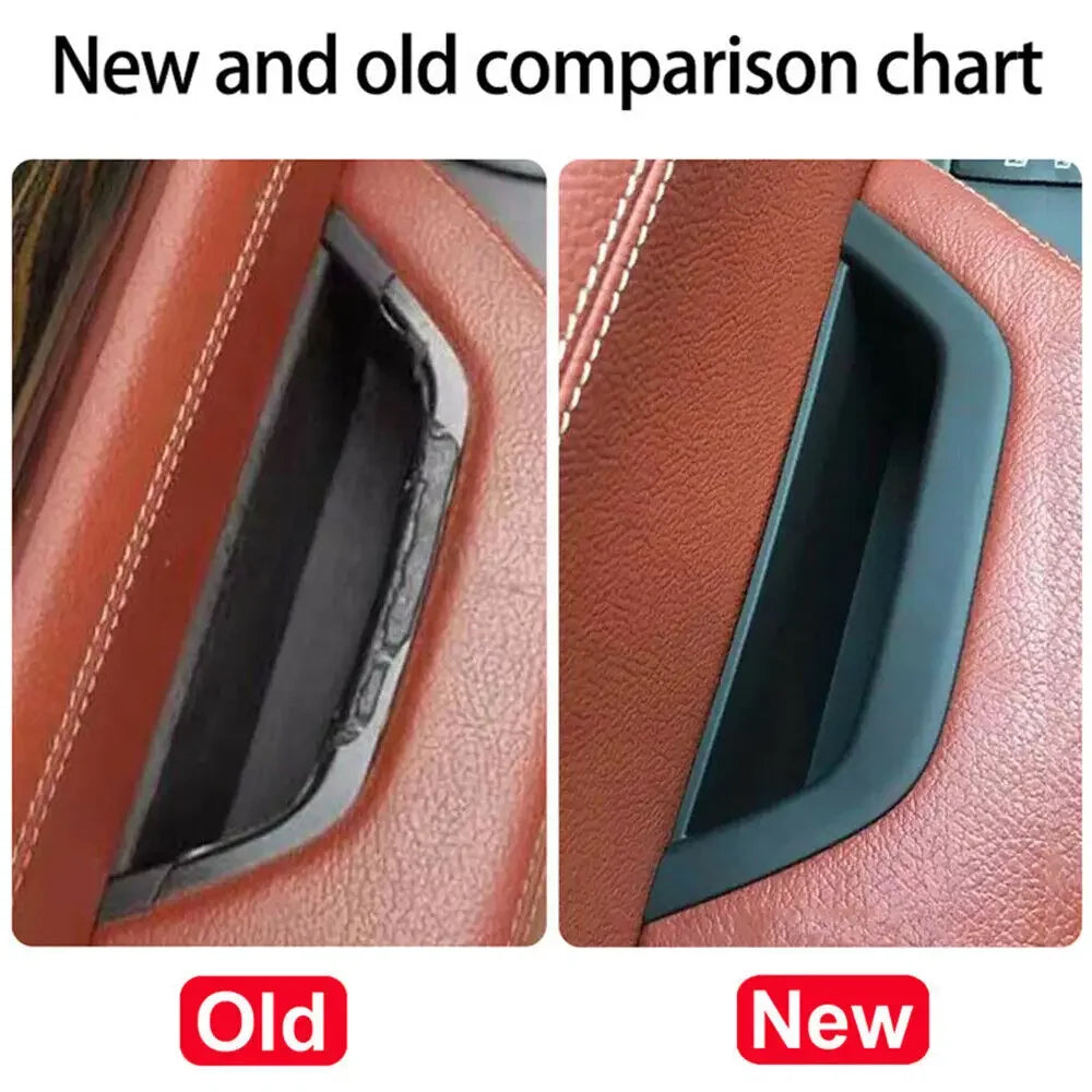 For BMW X3 X4 F25 F26 2011-2017 Car Interior Front Main Driving Door Pull Handle Armrest Panel Cover Storage Box 51417250306 Quake