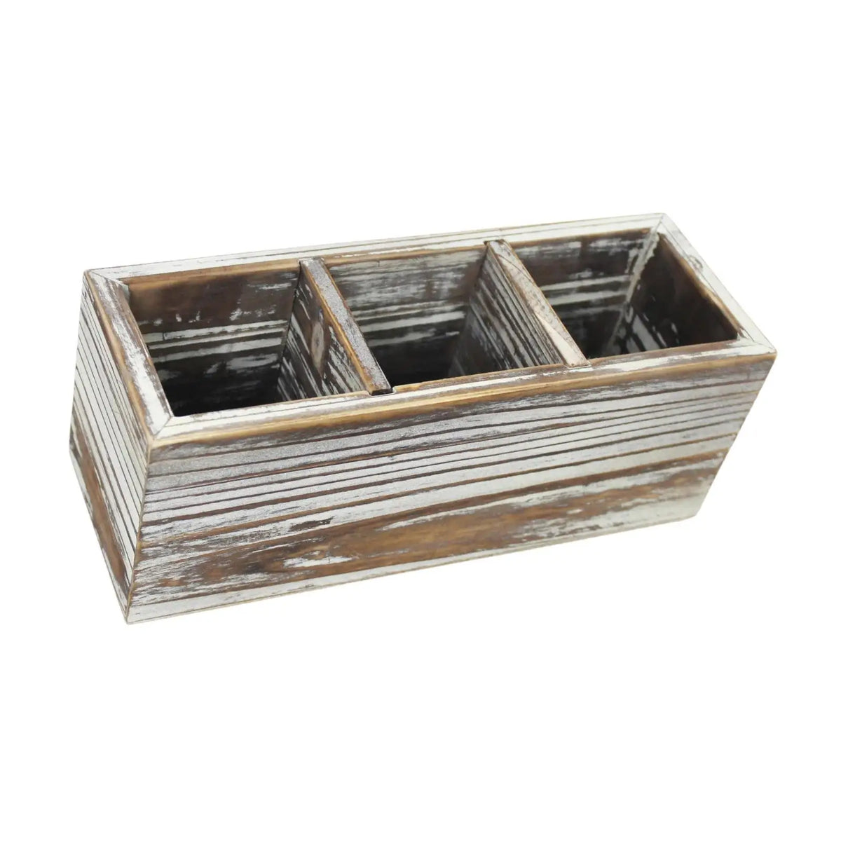 Wood Pen Holder Vintage Desktop Storage for Desktop Bedside Table Countertop Quake