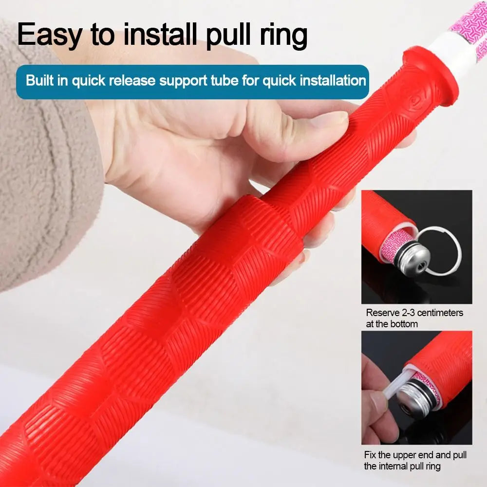 Silicone Fishing Rod Handle Wrap Non Slip Replaceable Hand Pole Grips Multifunctional Universal Fishing Rod Grip Quake