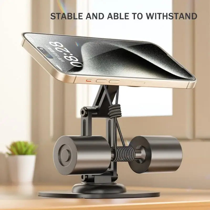 Foldable Stand Tabletop Stand Portable Desktop Phone Holder Folding 360 Degree Rotating Holder K1KF Quake