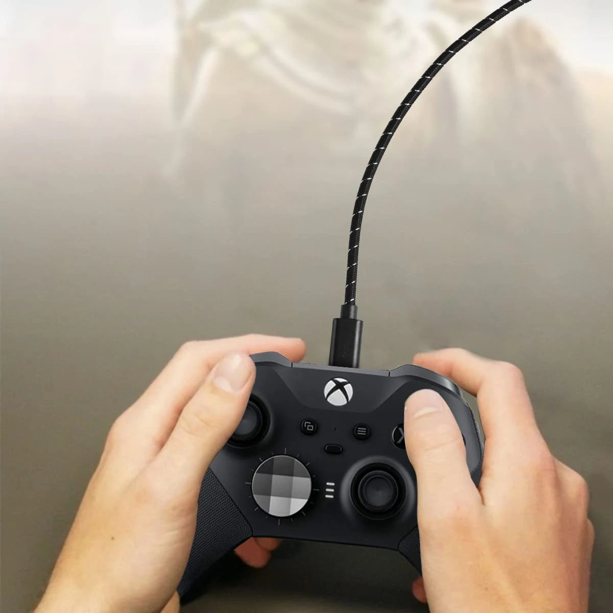 USB-C Charging Cable USB Type-C Cord for Xbox One Elite Series 2 Controller Switch Pro PS5 Controller Quake