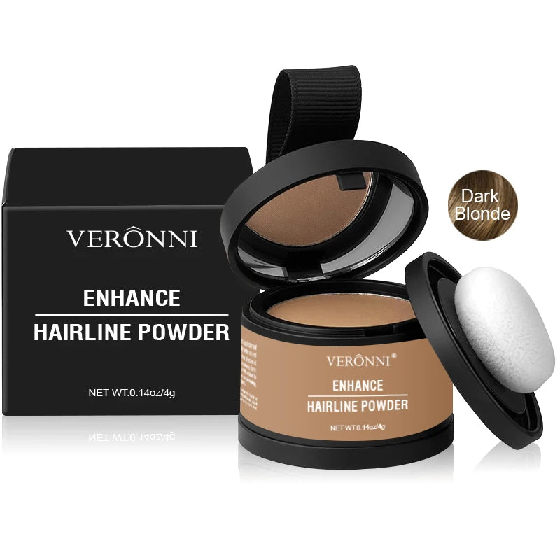 14 Color Hair Line Powder Black Root Up Natural Instant Waterproof Hairline Shadow Concealer Coverage Paint Repair Fill In Hair Quake 05-Dark Blonde
