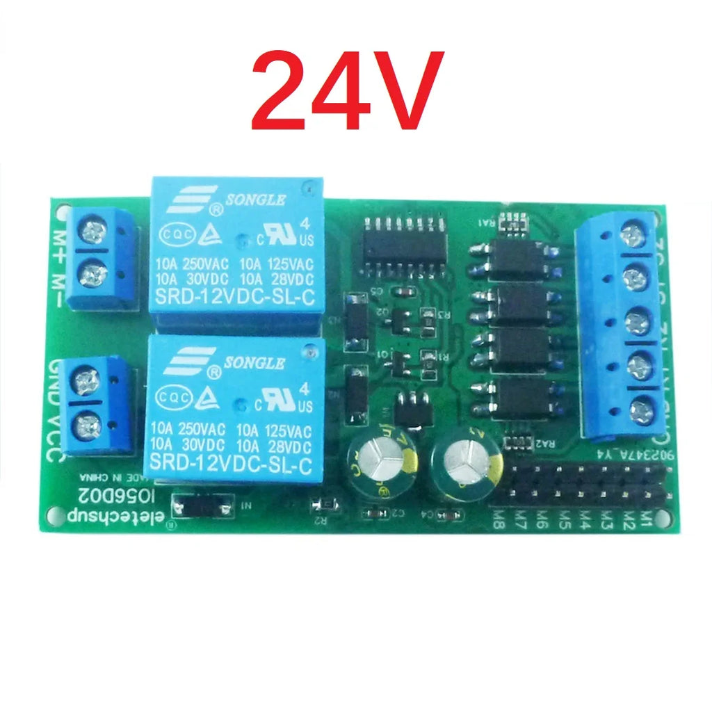 Linear Actuator Controller 12V 24V DC Forward Reverse Limit Switch for Motorized Lift Push Rod System Quake DC 24V