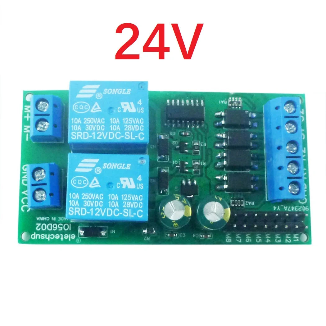 Linear Actuator Controller 12V 24V DC Forward Reverse Limit Switch for Motorized Lift Push Rod System Quake DC 24V