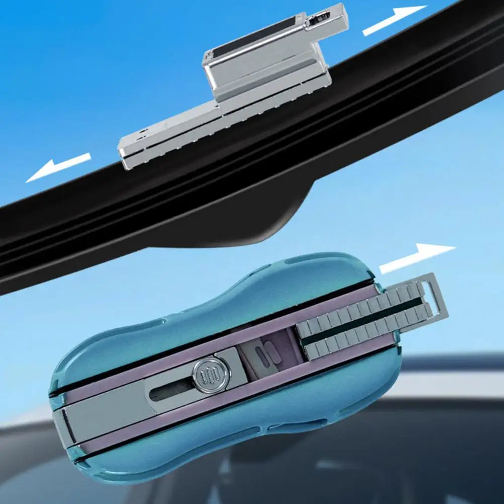 Windshield Wiper Strip Repair Car Wiper Blade Repair Tool Kit Windshield Rubber Restoring Set Easy-to-use Wiper Fixer for Smooth Quake