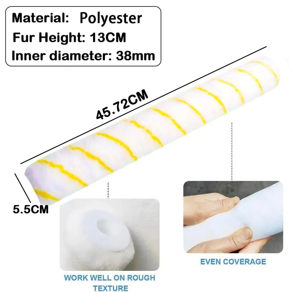 Aluminum alloy Adjustable Paint Roller Wall Ceilings Alat Replacements Accessory Roller Paint Brushes Wall Painting Tools Quake