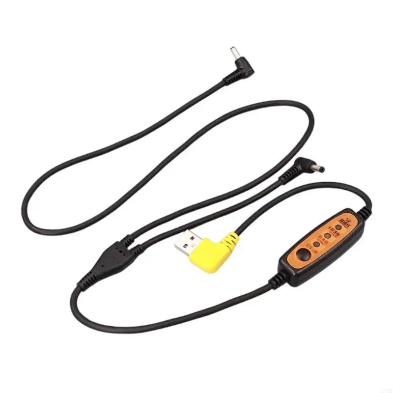 Wearable Cooling Connection Cable with On-Cable Fan Control, USB Replacement Wire and Flexible PVC Structure for K1KF Quake