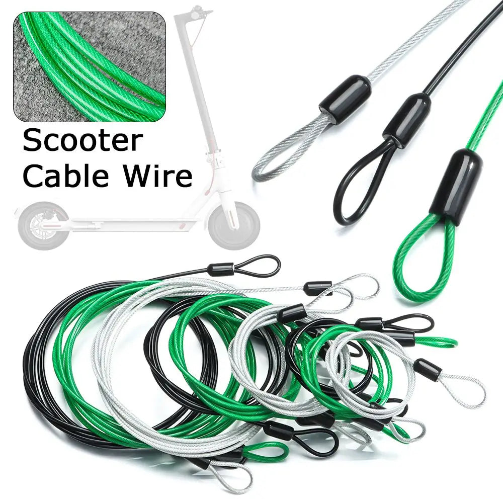 Bicycle Accessories Security Safety Rope Anti-theft Ropes Steel Cable Lock Cycling Strong Wire Road Bike Lock Bicycle Lock Wire Quake