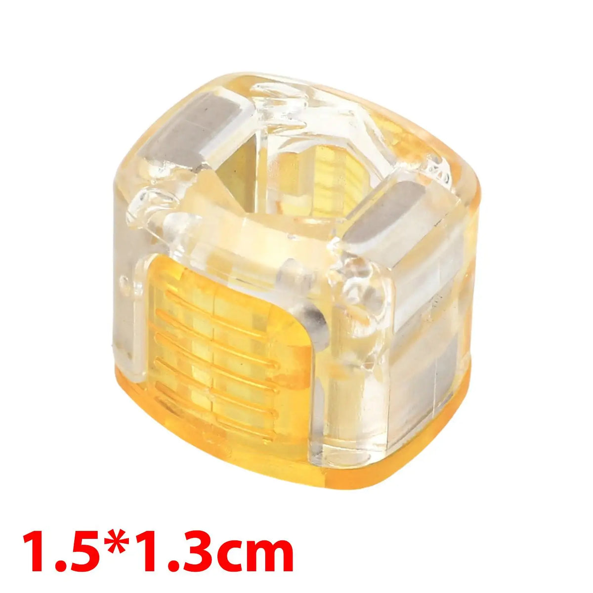 5/1PCS Screwdriver Bit Magnetic Adapter Kit Universal 1/4" Hex Magnetic Ring Screw Holder Magnetic Coil Woodworker Repair Tools Quake Yellow 1PCS