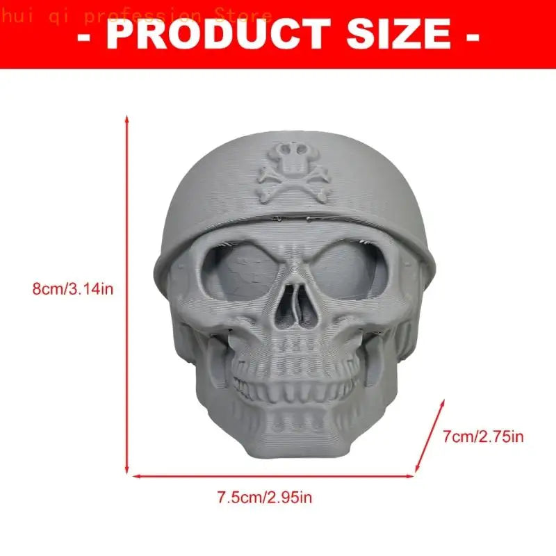 Slip-On Skull Tow Ball Cover for Outdoor Rear Styling and Daily Use H8WE Quake