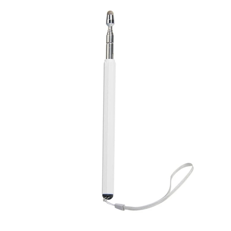 Telescopic Teacher Pointer Stick Retractable Teaching Pointer with Lanyard for Presentation Teaching Lecture Office K1KF Quake
