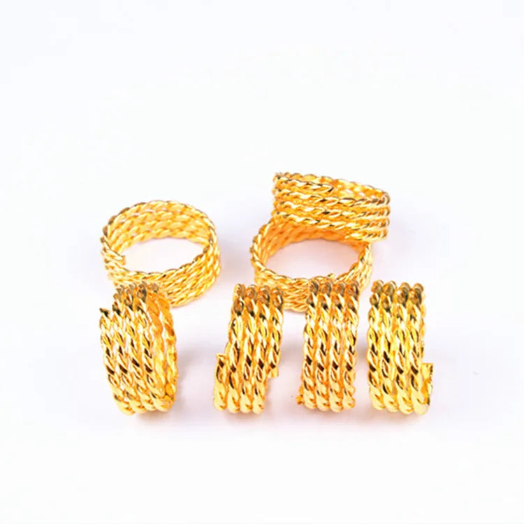 Hair Braid Rings & Pendant Beads Set – DIY Dreadlock Accessories