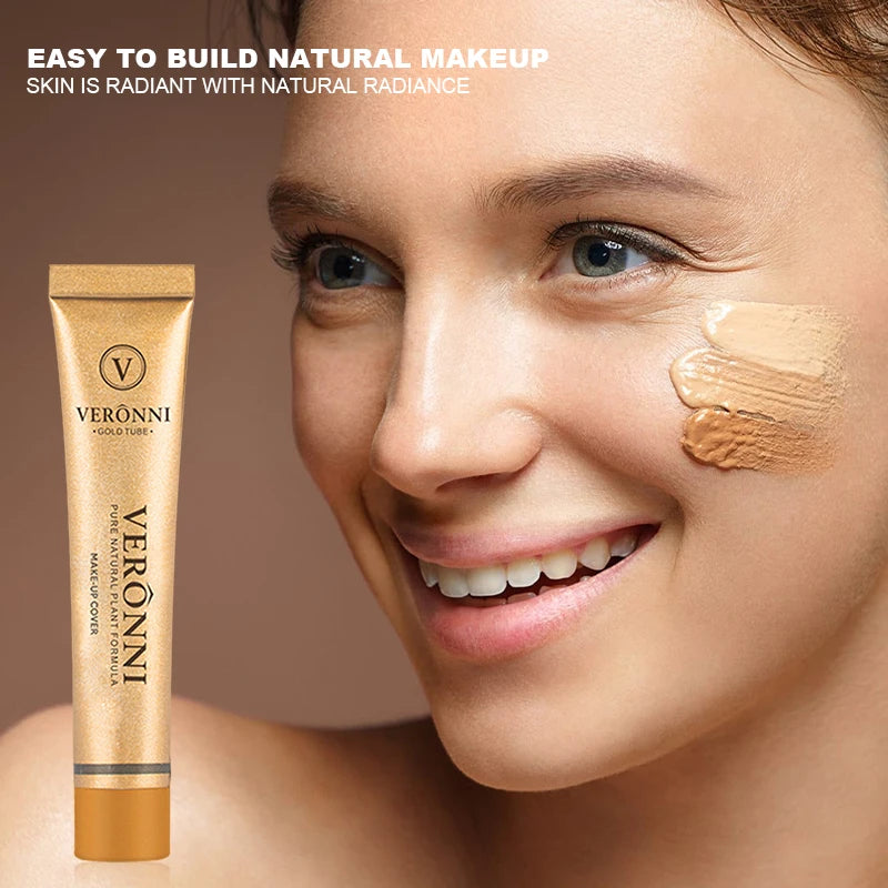 Long-lasting waterproof and sweatproof concealer with natural nude Maquiagem Liquid Concealer Beauty Face Cosmetics Makeup Base Quake