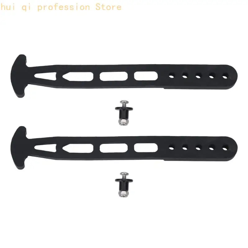 Telescopic Boat Ladder Strap Boarding Fixed Lock Belt, Black Rubber Hold Down H8WE Quake 2 pieces CN