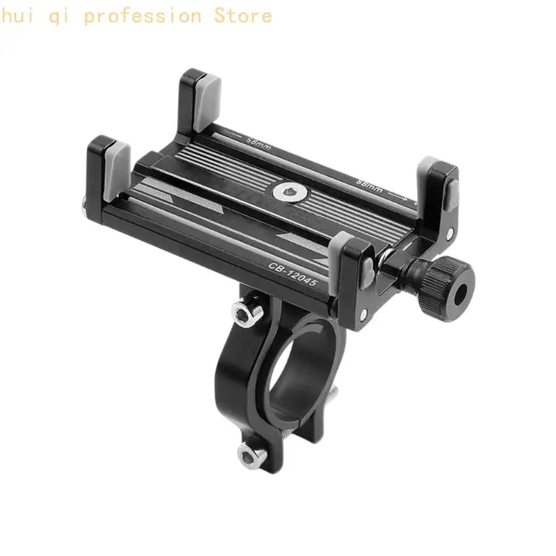 Universal Motorcycles Phones Clip Aluminum Component 58Mm to 88Mm Width Adjustment H8WE Quake Black CN