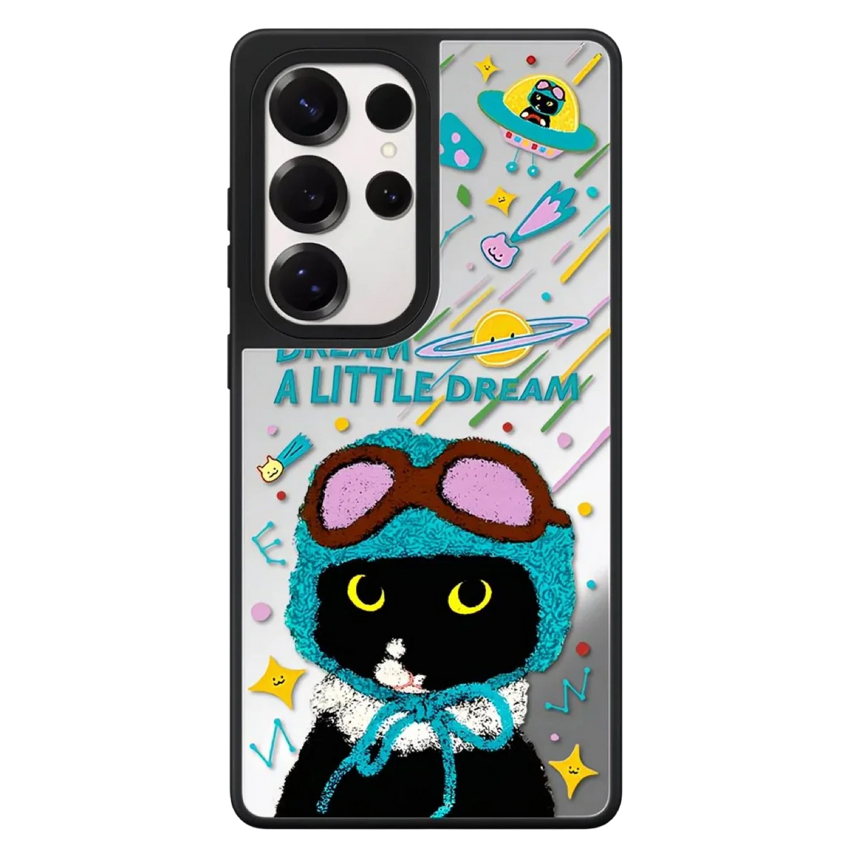 6090212 Mirror Surface Magnetic Phone Cover for Samsung Galaxy S23 S24 S25 S26 Ultra S26+ Plus Case Quake no magsafe for Galaxy S25 Ultra