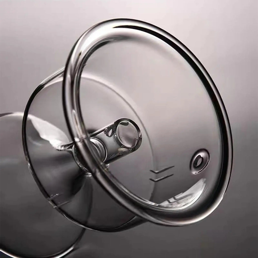 Glass Teapot for Steaming and Cooking Stovetop Water Pot Tea Kettle for Office Quake