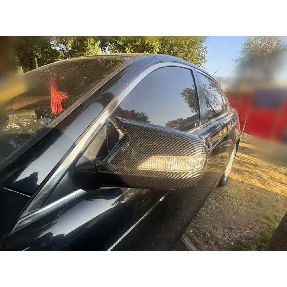 For Honda Accord 2008-2013 Car Sticker Rearview Side Mirror Cover Wing Cap Exterior Case Trim Accessories Vehicle Decoration Quake