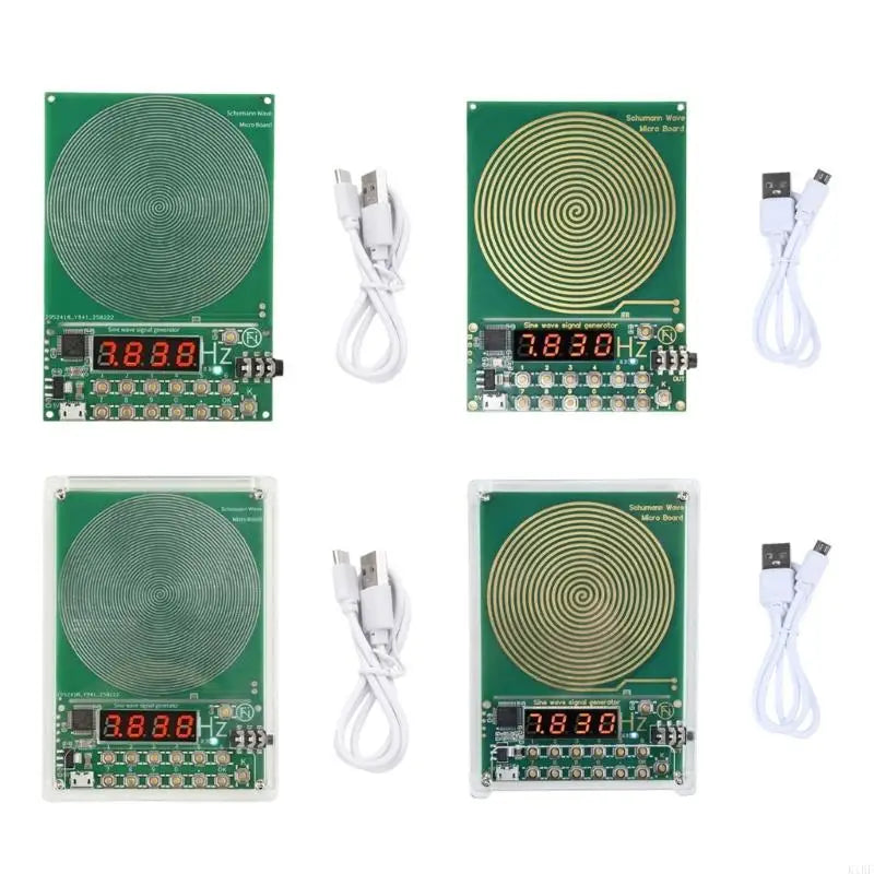 Generator Board, 0.1Hz-100000Hz Variable Module with Digital Display, USB Input and 3.5Mm Output Connection K1KF Quake