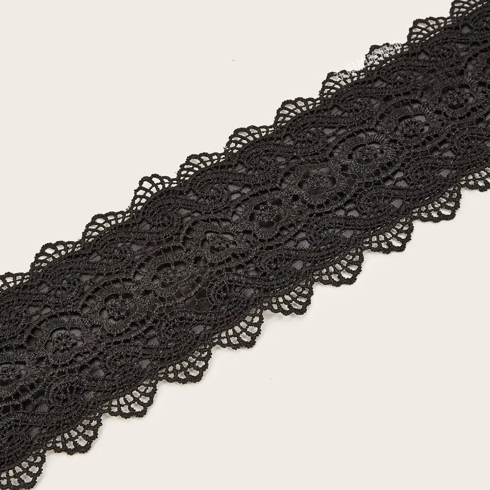 Boho Style Soft Lace Waist Belt Self Tie Wrap Around Bow Tie Belt Wide Cinched Waistband Obi Belt for Dresses Quake