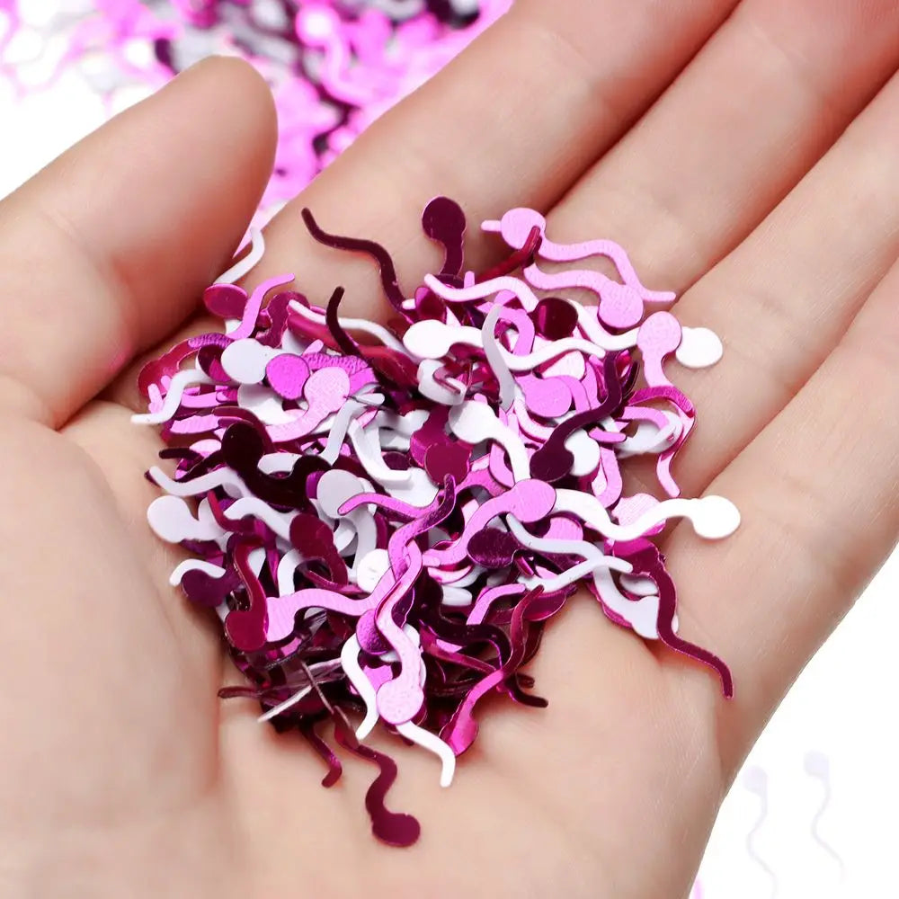 Rose Red Color Table Confetti Party for Wedding Bridal Shower for Bachelorette Party Decoration Supplies Party Confetti Quake