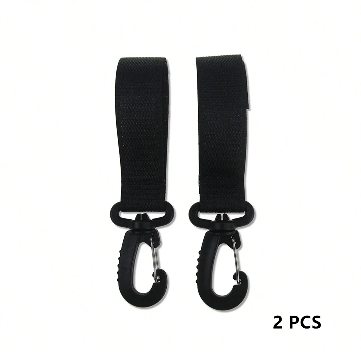 vvocci 360degree PU 2pc leather baby bag stroller hook pram rotate rotatable cart organizer pram crochet stroller accessories Quake B150-black-2PCS