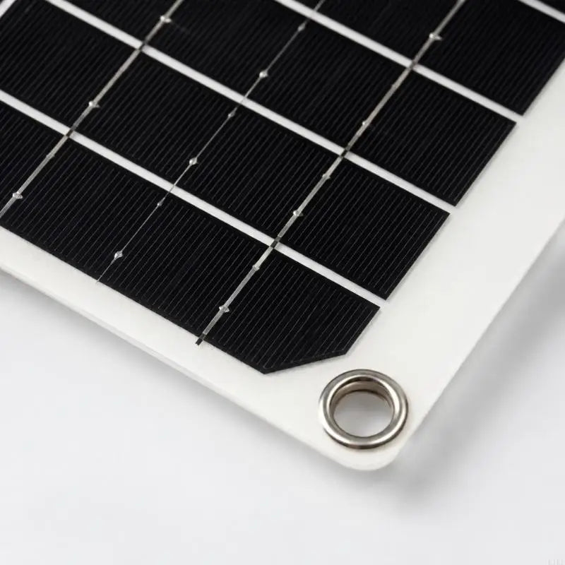Monocrystalline Photovoltaic Panel with 24% Conversion Efficiency, 12V Operation and DC5521 Cable for Matching Low-Power K1KF Quake