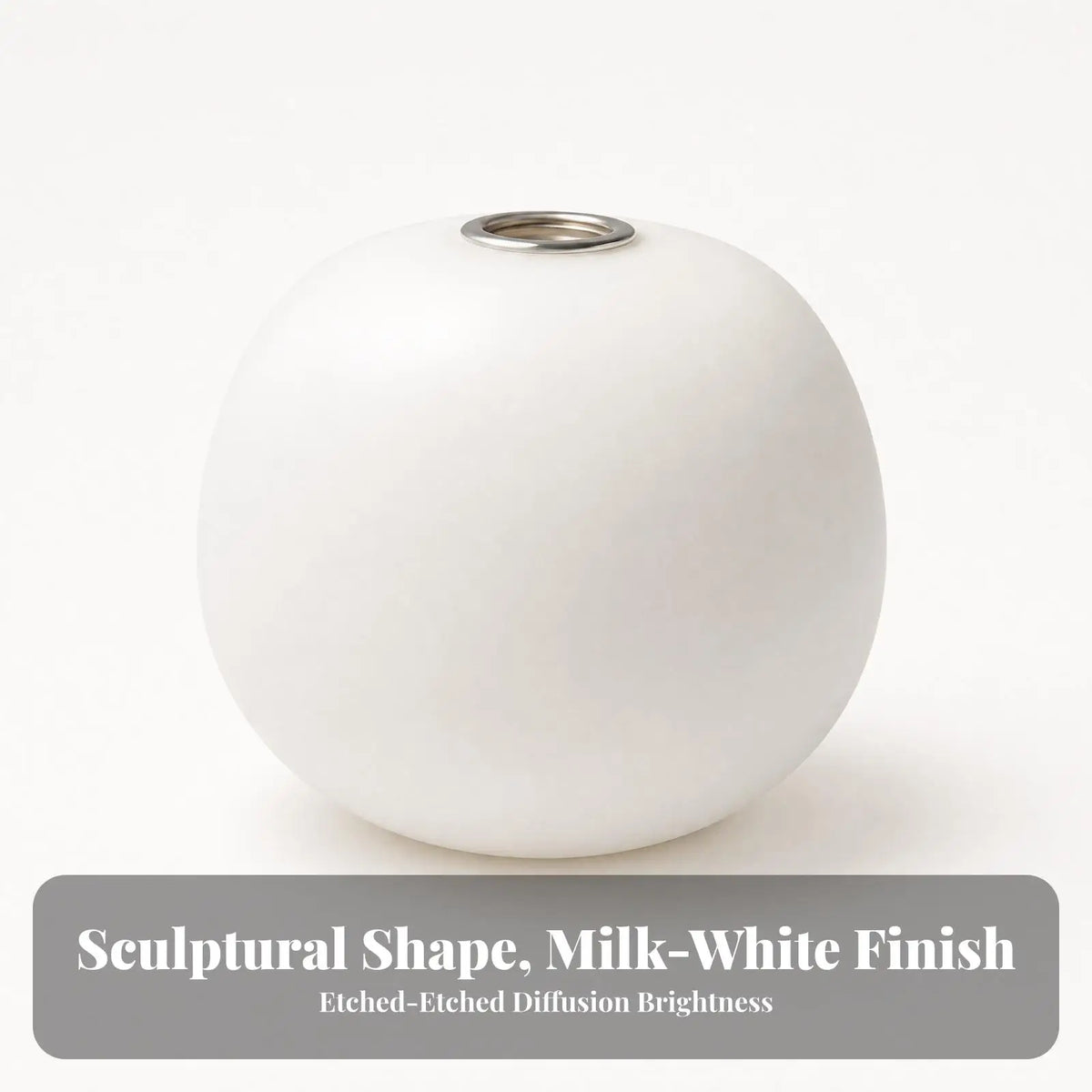 Frosted Glass Ceiling Lamp Shade G9 Round Winter Melon Shape Replacement for Pendant Light Soft Glare Free Home Decor Quake