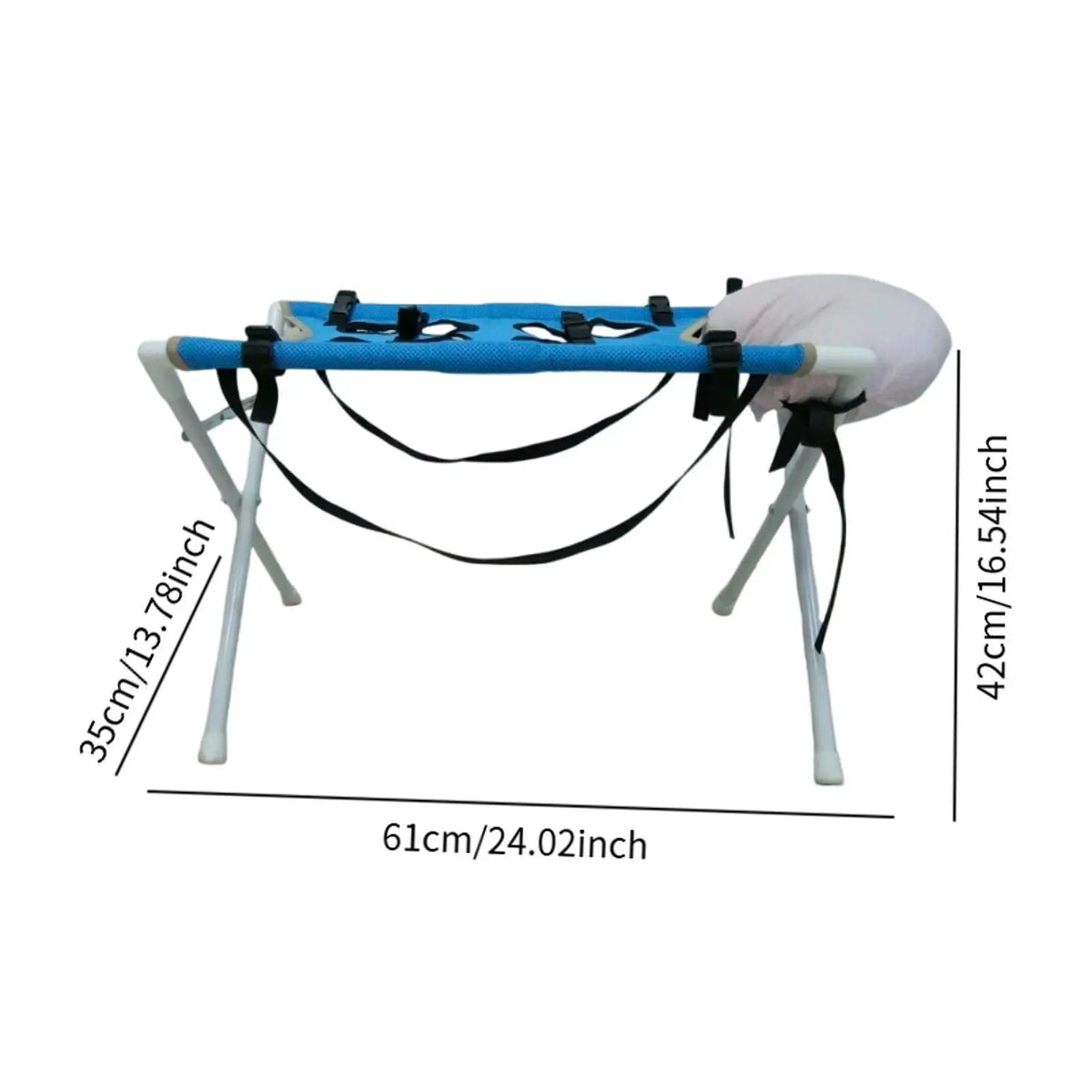 Pet Grooming Table Cleaning Accessory Pet Washing Station Bathing Stand with Pillow for Home Nail Trimming Pets Bathing Grooming Quake