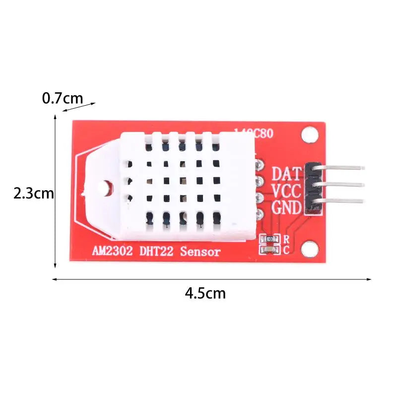 1Pcs High Precision AM2302 DHT22 Sensor Module Digital Temperature Humidity Sensor For Arduino Quake 1PCS
