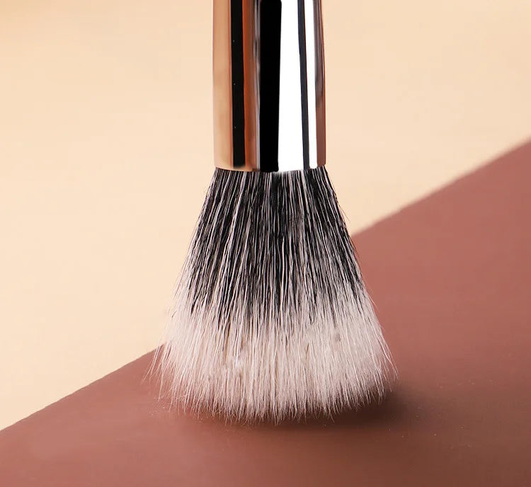 Professional Makeup Brushes Powder contour Setting Multi-Functional Make up Brush Stippling Blush soft Natural wood goat hair Quake