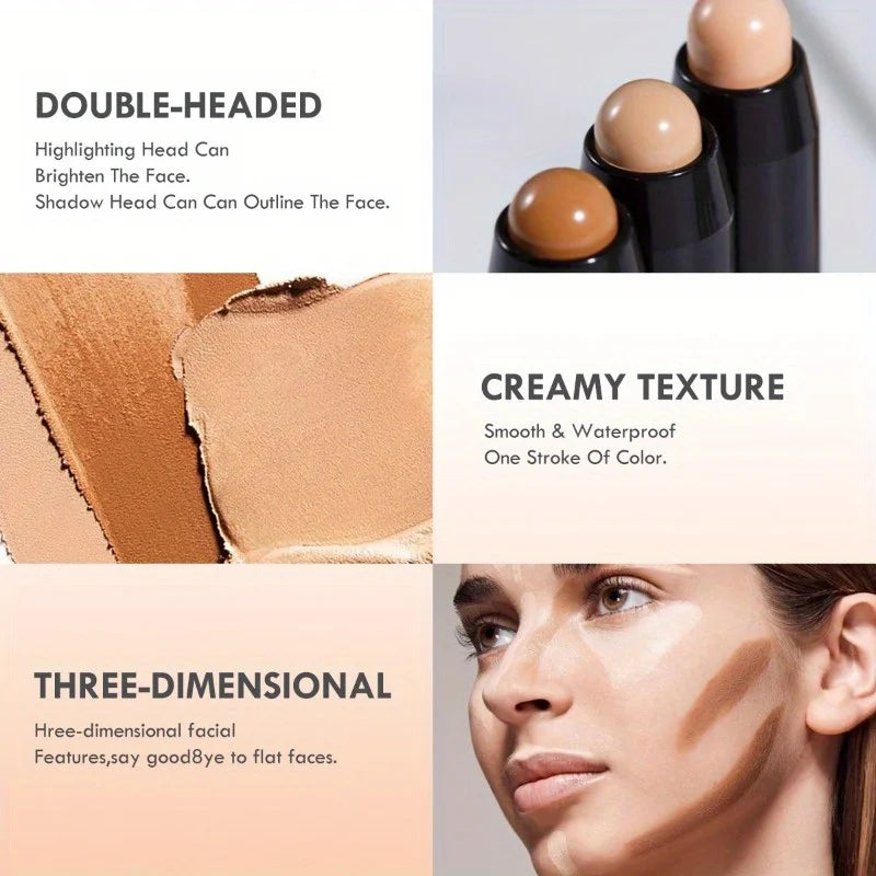 High Quality Makeup Base Foundation Cream For Face Concealer Contouring For Face Bronzer Beauty Women's Cosmetics Quake