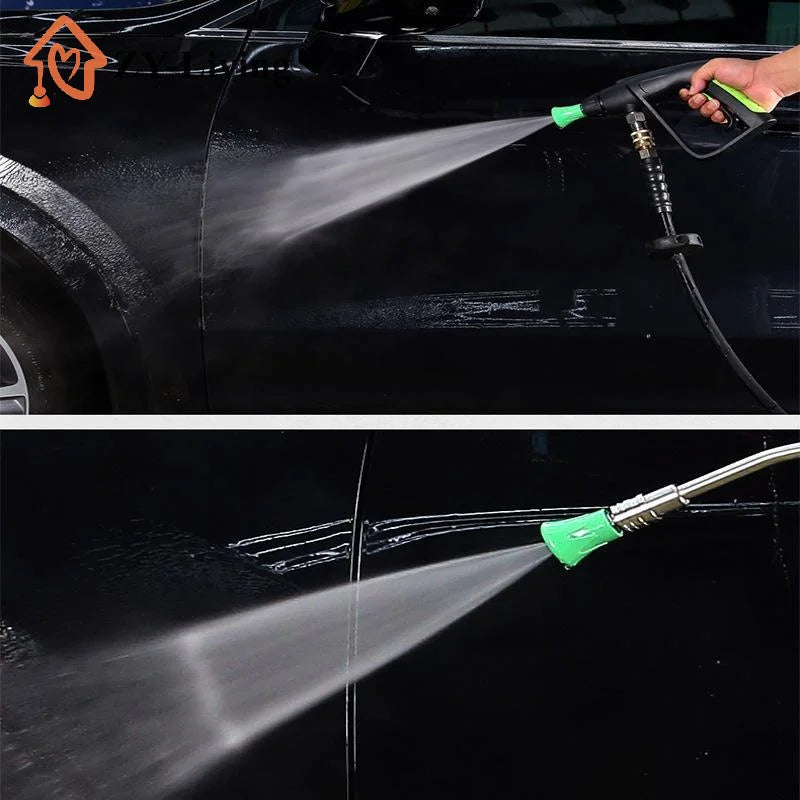 Quick Connect Stainless Steel Car Washer Sector Sprayer Nozzle Tips With Soft Rubber Sleeve High Pressure Wash Nozzles Quake