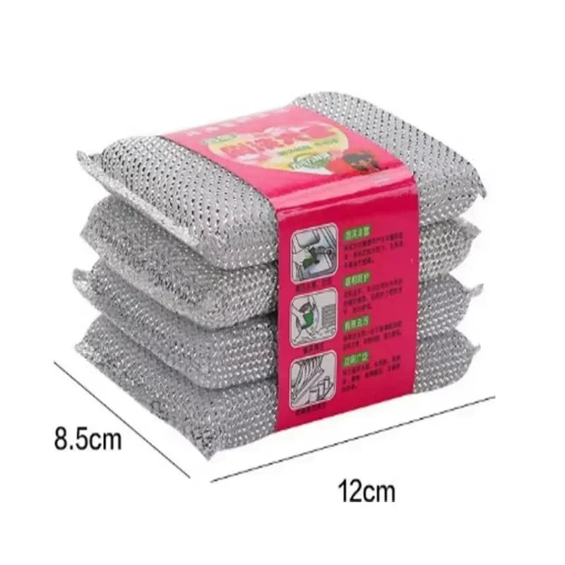 Premium Kitchen Cleaning Sponge – 4/8PCS Scratch-Free Dishwashing Sponge,Non-Abrasive Pot Scrubber,Gentle on Cookware & Surfaces Quake M468 4PCS