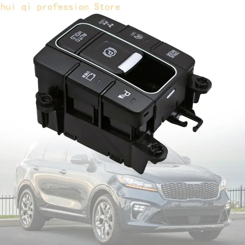 Electronic Brake Console Control Assembly, Ref 93600C5350 for 2014-2020 Interior Repair with Parking Brake Button Layout and ABS Quake
