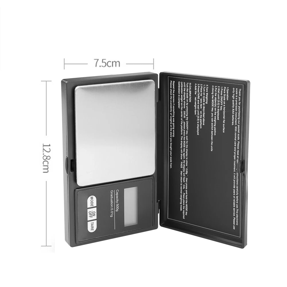 1000g 0.1g/200g 0.01g/500g 0.01g Portable Electronic Scales Jewelry Gold Gram Weight Balance Jewelry Electronic Scales Quake